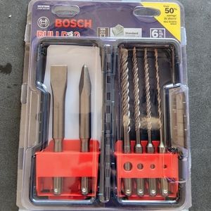 Bosch 6pc masonry bit set